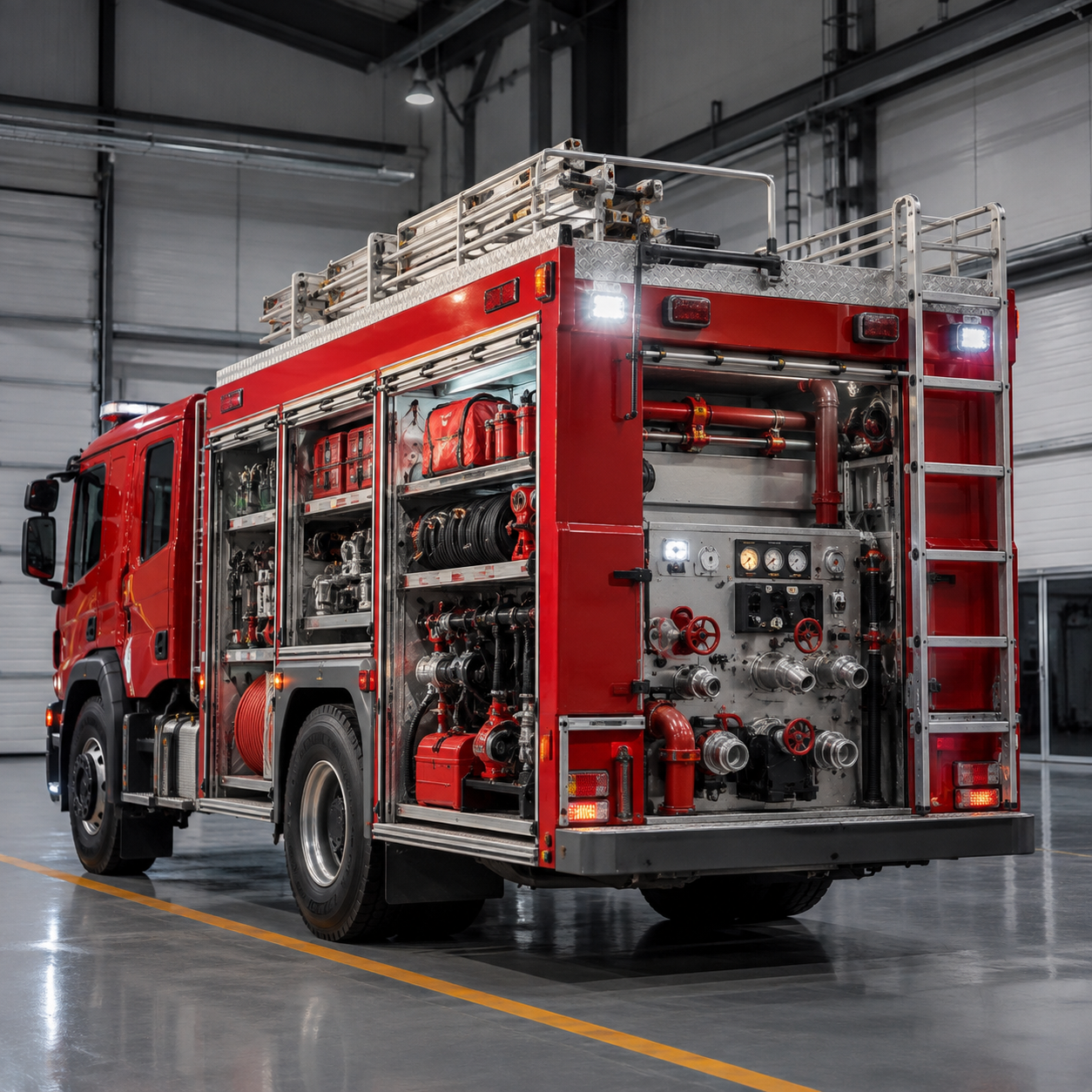 Araç üstü yangın ekipmanları